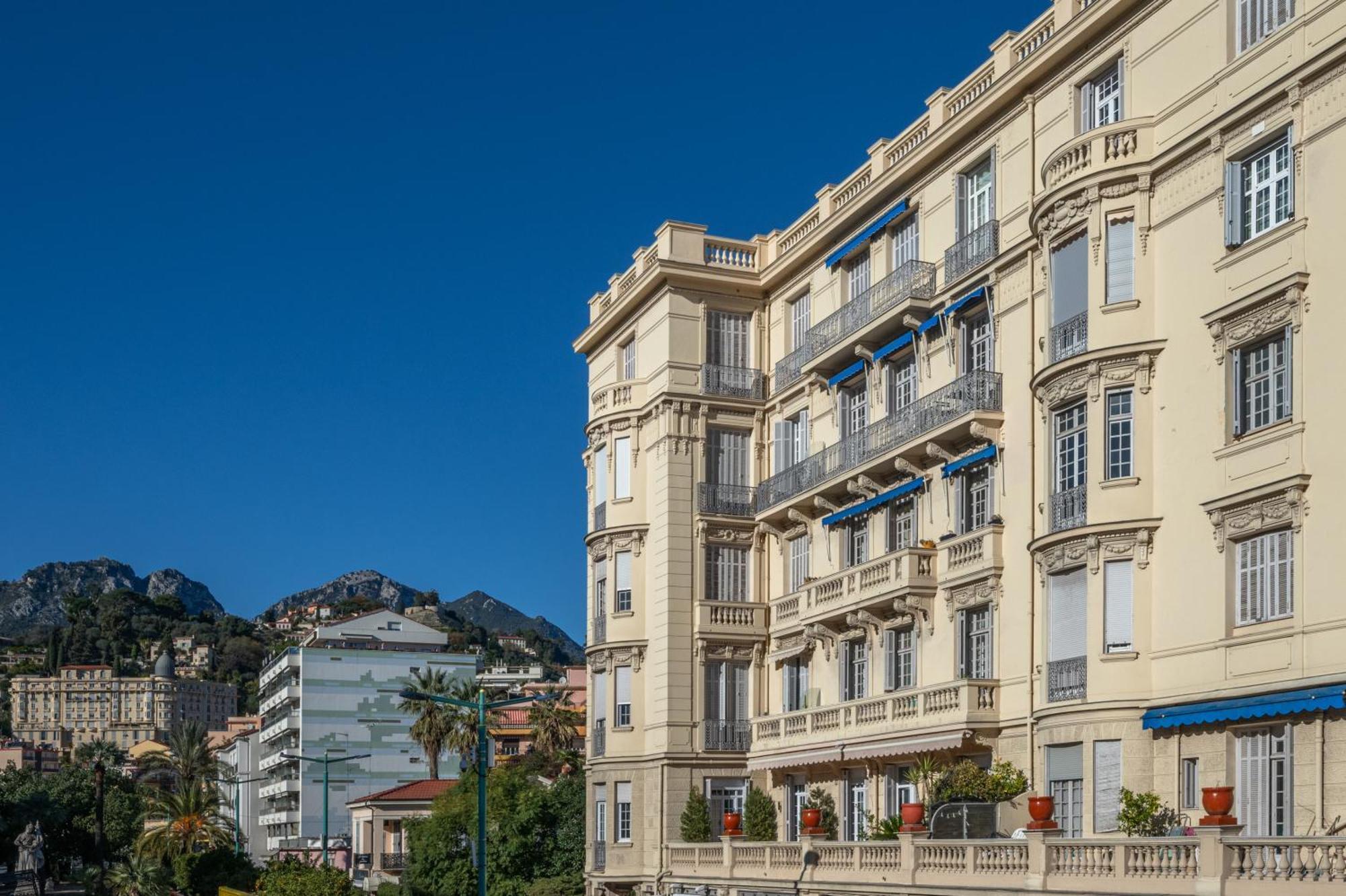 Majestic - Somptueux Studio En Plein Coeur De Menton Luaran gambar